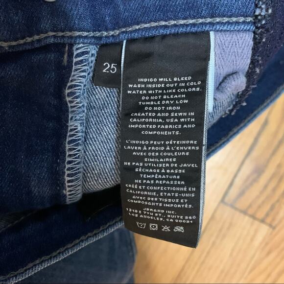 J Brand Mama J side panel destroyed jeans - Picture 9 of 11